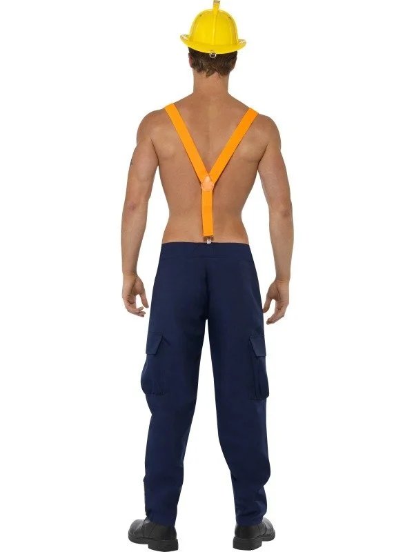 Fever Sexy Brandweerman Heren Kostuum - Afbeelding 2