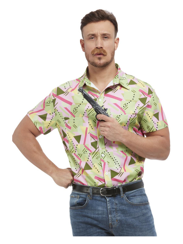 80s Graphic Print Shirt - Afbeelding 2
