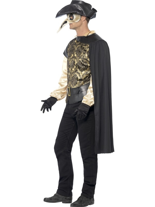 Plague Dokter Kostuum - Afbeelding 3
