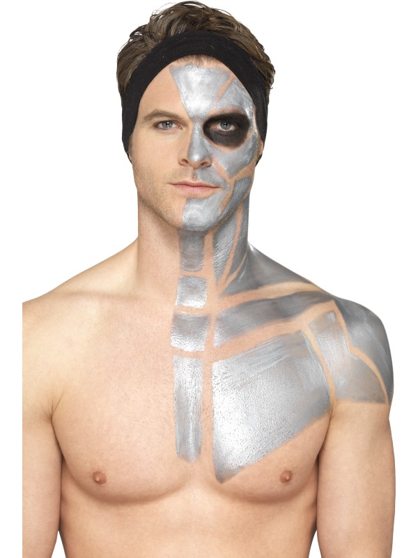 Metallic Zilver Goud Vloeibare Latex Set - Afbeelding 2