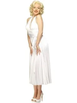 Top Kwaliteit Marilyn Monroe Witte Halterjurk