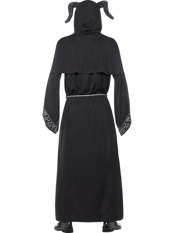 Cult Leader Zwarte Magie Heren Kostuum - Afbeelding 3