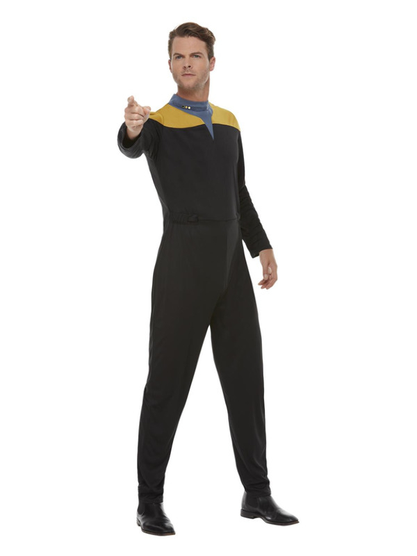 Star Trek, Voyager Operations Uniform, Gold & Black - Afbeelding 2