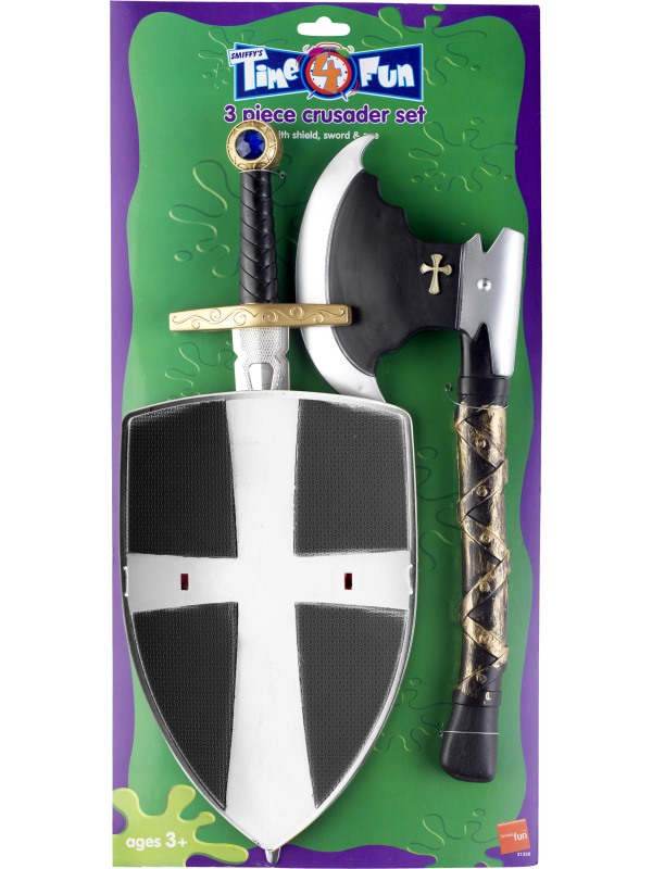 Ridder Wapenset Kids Zwart/Wit - Afbeelding 2