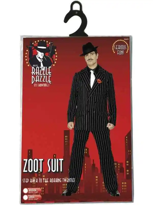 Stoere Gangster Heren Verkleedkleding - Afbeelding 2