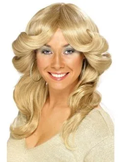 70's Abba Pruik Blond
