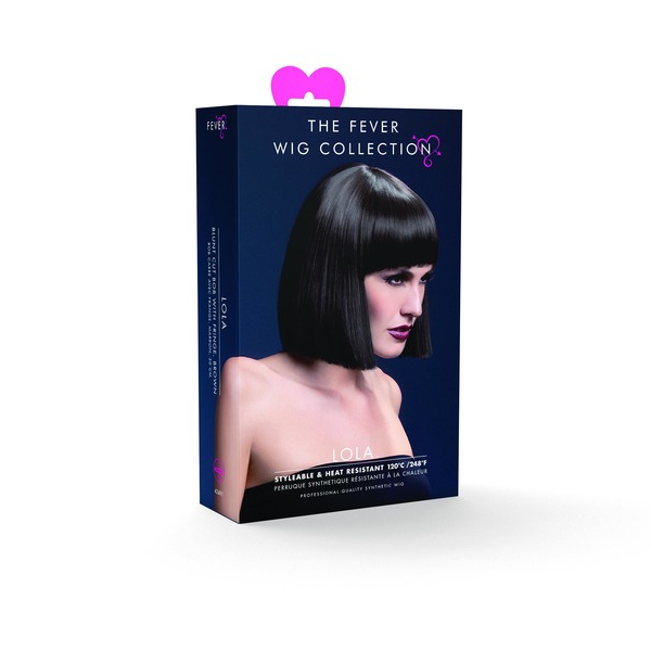 Fever Lola Pruik Donker Bruin - Afbeelding 2