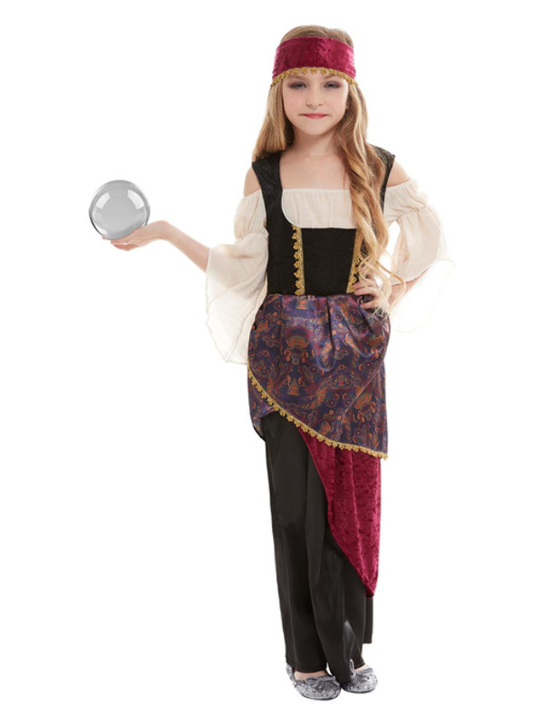 Deluxe Waarzegster Kinder Kostuum - Afbeelding 2
