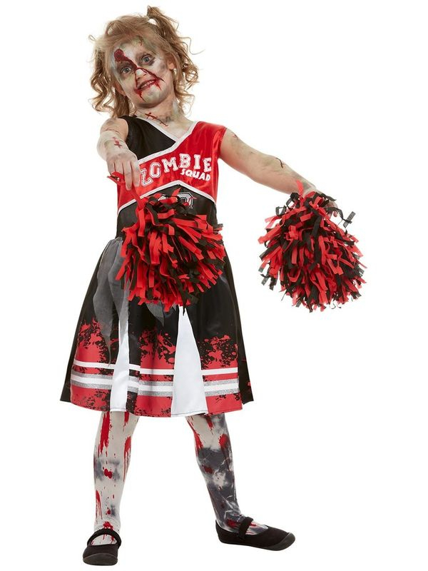 Zombie Cheerleader Kinder Kostuum