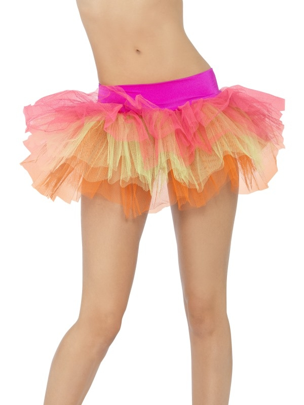Neon Kleuren Onderrok Tutu - Afbeelding 2