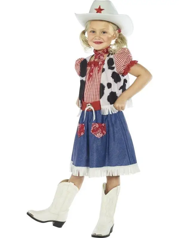 Cowgirl Meisjes Kostuum