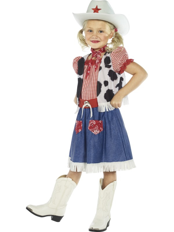 Cowgirl Meisjes Kostuum - Afbeelding 2