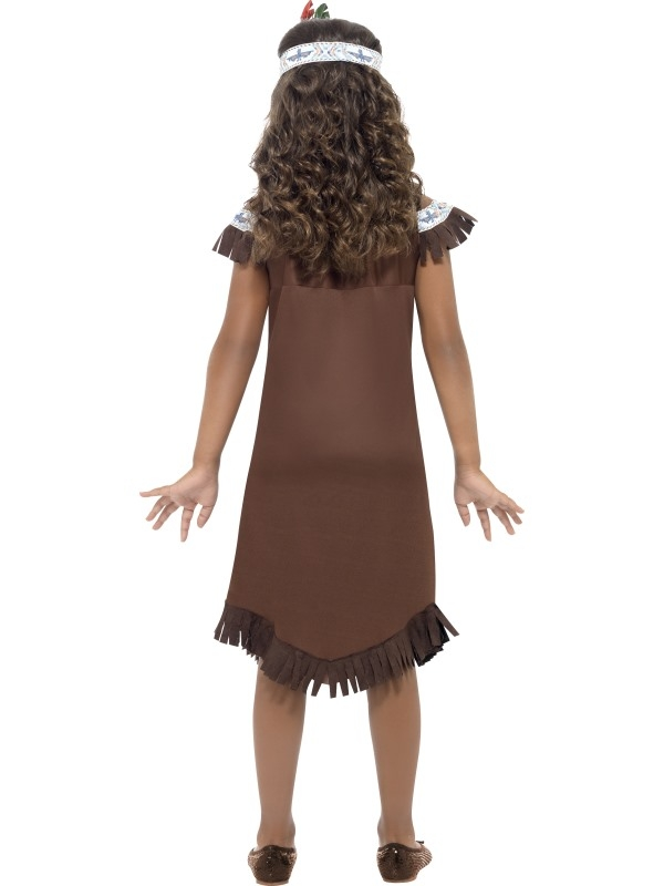 Indianen Meisjes Kostuum - Afbeelding 2
