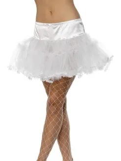 Witte Tule Petticoat