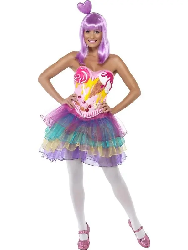Candy Queen Katy Perry Dames Verkleedkleding