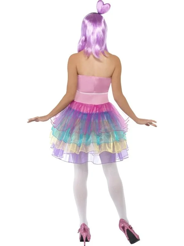 Candy Queen Katy Perry Dames Verkleedkleding - Afbeelding 2