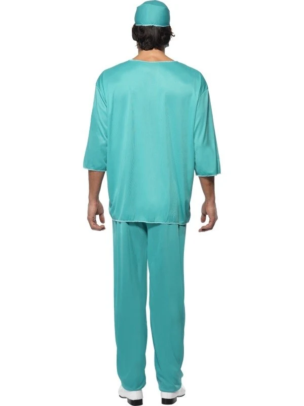 Chirurg Dokter Heren Kostuum - Afbeelding 3