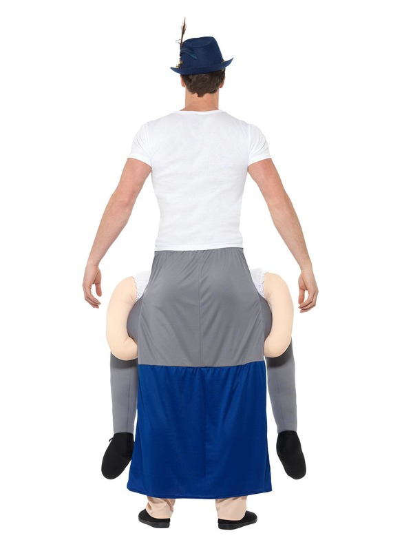 Piggyback Bavarian Beer Maiden Kostuum - Afbeelding 2