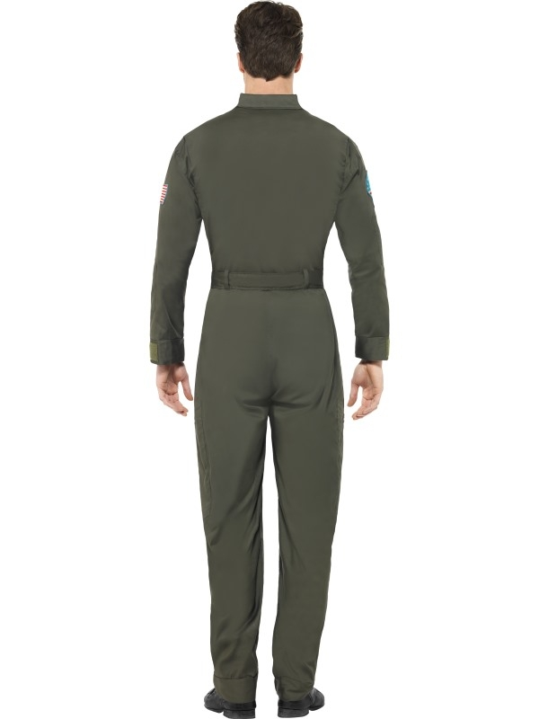 Top Gun Deluxe Heren Kostuum - Afbeelding 3