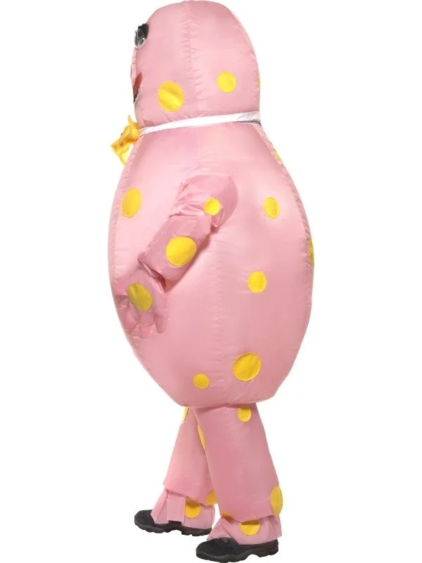 Mr Blobby Opblaasbaar Heren Kostuum - Afbeelding 3