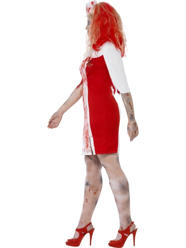 Curves Zombie Nurse Halloween Kostuum - Afbeelding 3