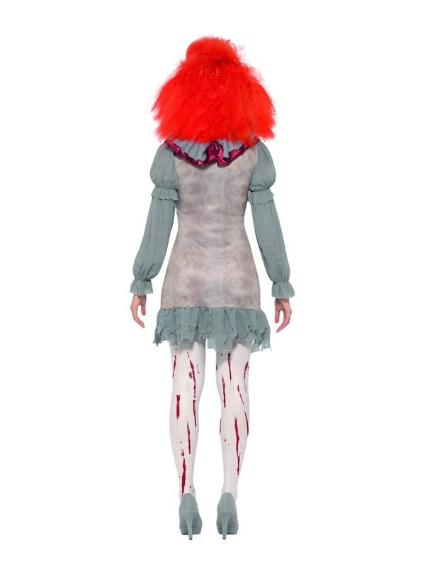 Vintage Clown Lady Kostuum - Afbeelding 5