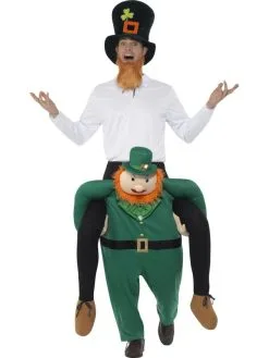 Piggyback Paddy's Leprechaun Kostuum