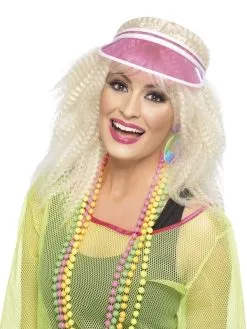 Poker Visor Zonneklep Roze