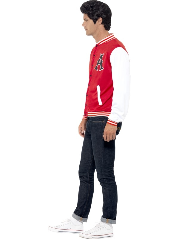50's College Jock Letterman Jasje - Afbeelding 2