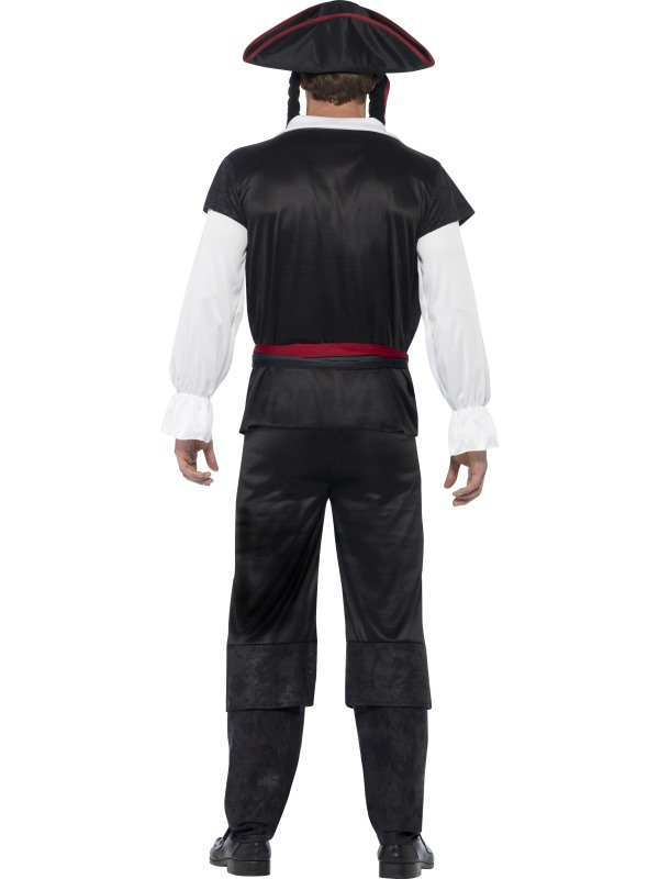 Aye Aye Piraten Kapitein Heren Kostuum - Afbeelding 2